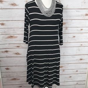 Agnes & Dora 3/4 sleeve swing tunic